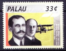 Palau 2000 MNH, Wright Wilbur & Orville, Aviation, 1st Air Plane  