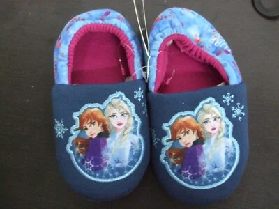 TVM Kinder Mädchen Eiskönigin Frozen 2 II Slipper Hausschuhe 24/25 26/27 28/29 30/31