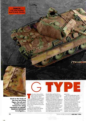 PPOT44 MODEL KIT REVIEW - TAMIYA'S 1:35 SCALE PANTHER AUSF G EARLY VERSION
