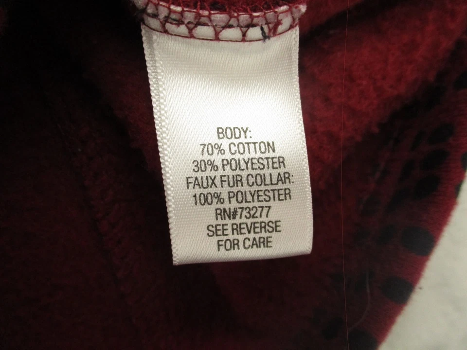 Croft & Barrow Chaqueta Chaleco Para Mujer PXL Púrpura Negro Geométrico Cremallera Completa Foto 3 de 4