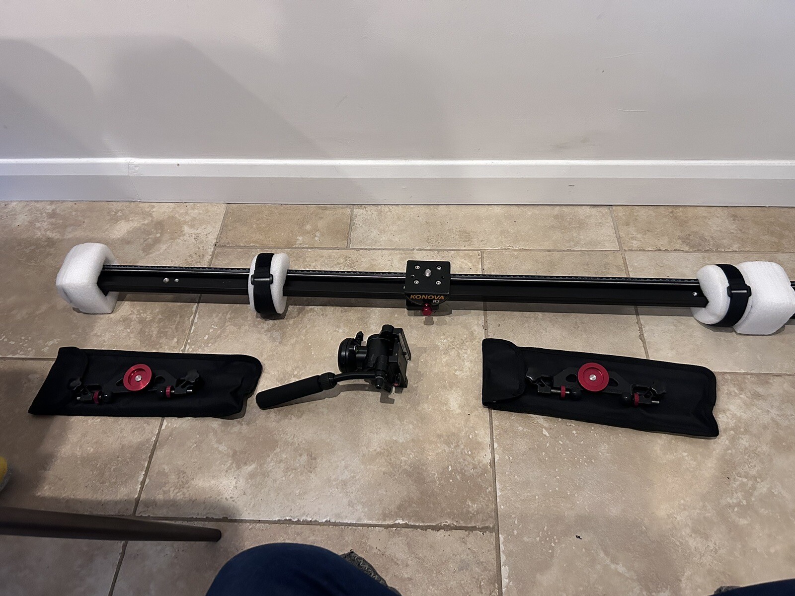 KONOVA K3 120CM SLIDER CAMERA DOLLY TRACK TRACKS eBay