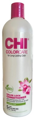 CHI Color Lock Conditioner for Long lasting Hair color 25 oz ( scuffed)