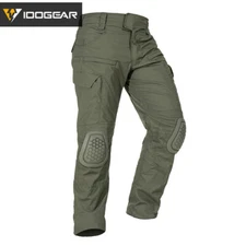 IDOGEAR G4 Military Pants W/ Knee Pads Combat Pants Camo Pants Tactical Hunting