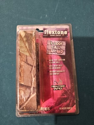 Flextone Hunting 4 Loop Lanyard for Turkey Predator Deer Duck Goose Game Calls