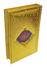 Holy Quran Colour Coded Tajweed with Gold Edges - Beautiful Deluxe Cover -H 36/G