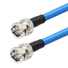 HD/3G/6G 12G SDI Digital Video Cable BNC Male Cable 8 Inch 75 Ohm Belden 1694A