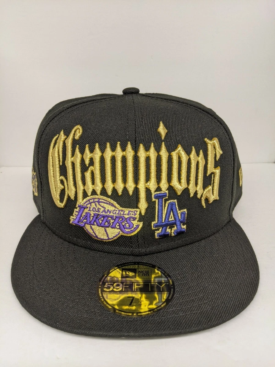 lakers dodgers championship hat