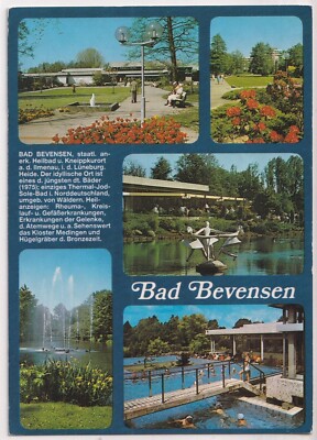 AK - (D) - Bad Bevensen - Schwinnbad - Kuranlage - Chronik - 6.9.1986
