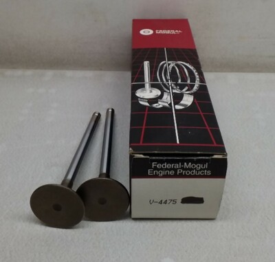 V-4475 Federal Mogul Automotive Engine Exhaust Valve Qty 2 Pieces