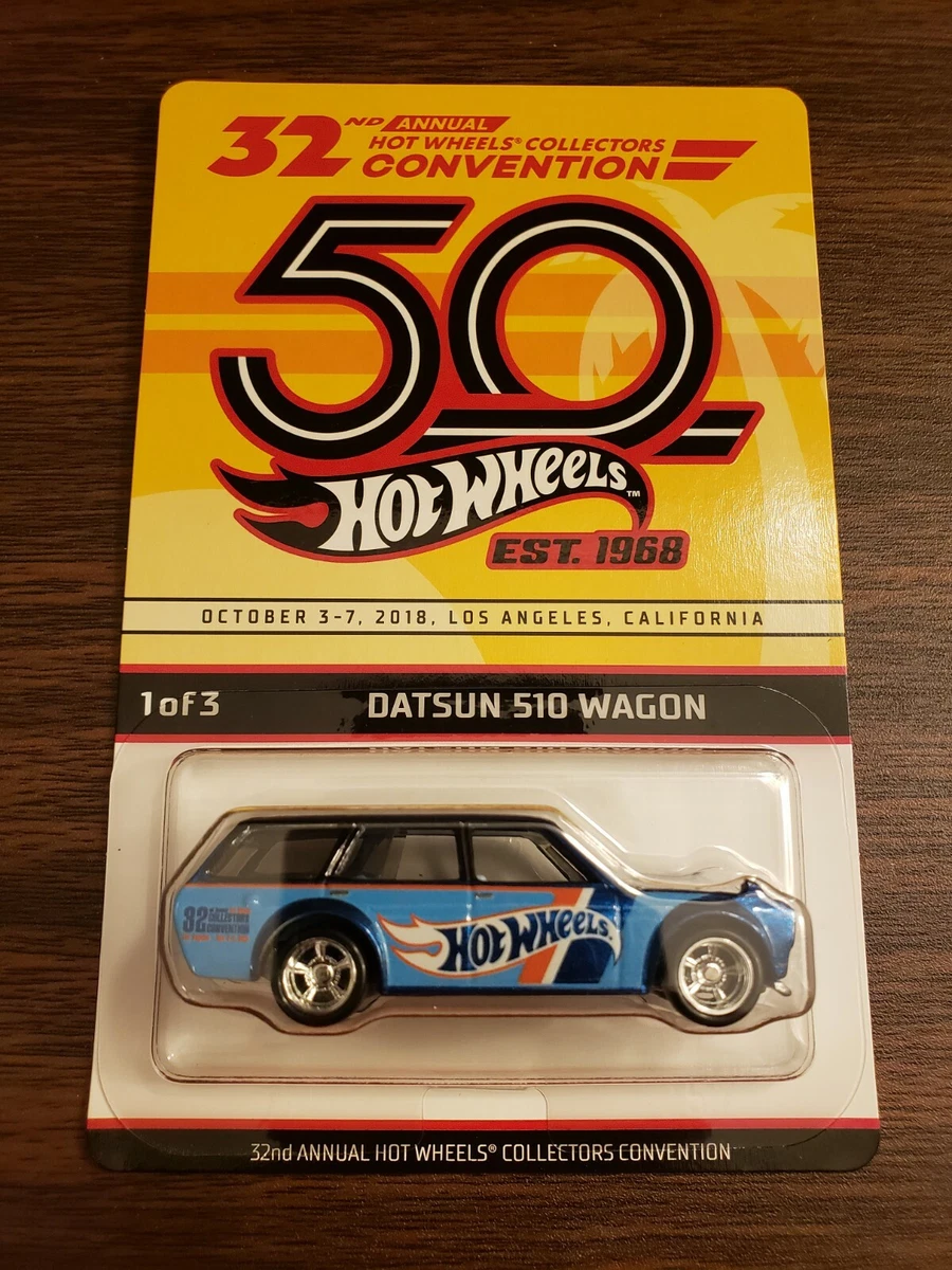 2018 Hot Wheels Convention Datsun 510 Wagon #2612 / 6000 | eBay