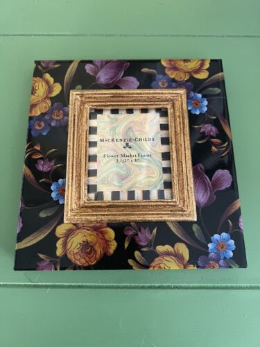 Mckenzie Childs Flower Picture Frame  - Picture 1 of 4