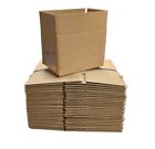 6 x 4 x 4" Corrugated Kraft Shipping Boxes Select Quantity Ships Fast!