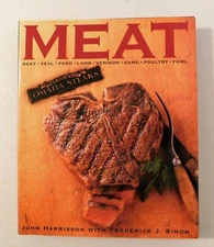 Omaha Steaks Meat Cookbook Beef Veal Pork Lamb Venison Game Poultry Fowl HBDJ
