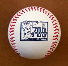 New Rawlings Albert Pujols 700 700th HR Homerun Commemorative Logo Baseball Ball