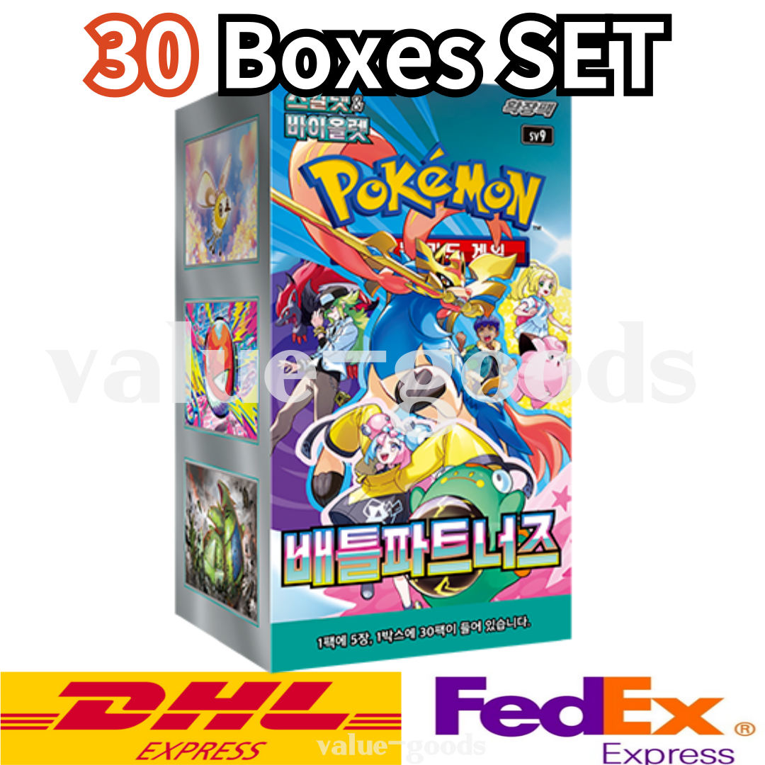 30Boxes SET]Pokemon Battle Partners Booster Box sv9 Journey