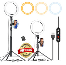 Aro De Luz Anillo LED Profesional Con Tripie Bluetooth Remoto Para Selfie Tripod