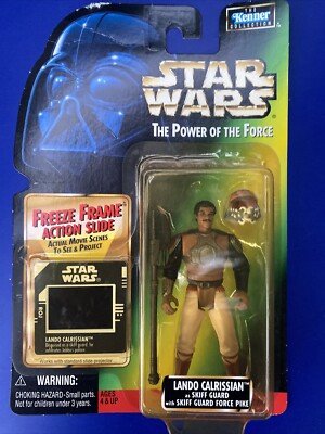 Star Wars Power Of The Force Lando Calrissian As Skiff Guard 1996 Hasbro Kenner