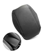 Schwarz leder+Schwamm For Nissan Qashqai 08-17 Mittelarmlehne Armlehne Abdeckung