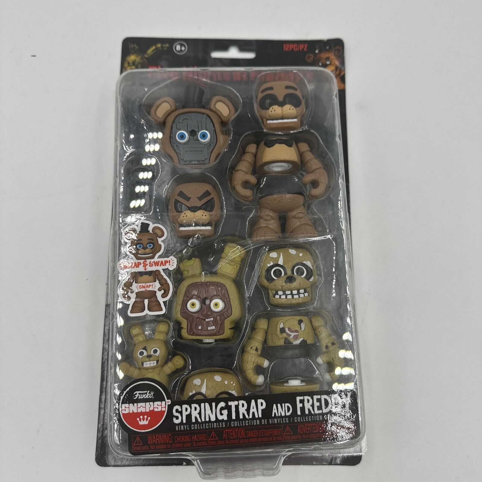 Funko Snaps! Five Nights at Freddy's Springtrap and Freddy Fazbear