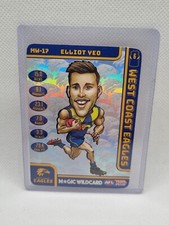Elliot Yeo magic wild wildcard 2018 card MW-17 West Coast Eagles