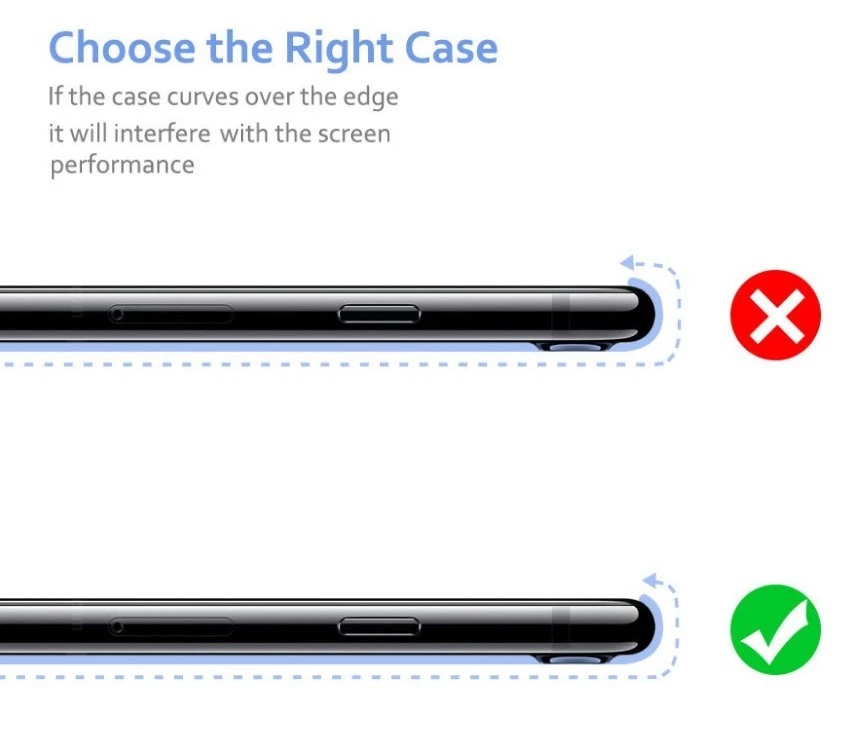 For [LG K40/K12 Plus/X4 2019] Full Coverage Tempered Glass Screen Protector - Image 2 of 4
