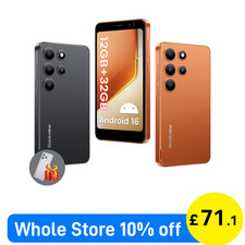 Blackview WAVE 2C 4G Smartphone 12GB+32GB 5" Android 16 3000mAh Dual SIM Unlock