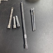 Lot of 6 S-K 40962 1/4" Drive 6" Extension And 3/8 3  6  12  USA SK