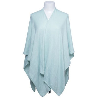 Åhléns, Poncho, Größe: ONE SIZE, Grün, Acryl, Einfarbig, Feinstrick, Damen #klH