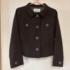 Courreges Short Jacket Brown Size 38