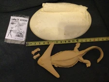 Resin Diplocaulus Model Kit - RARE - Long Out Of Production