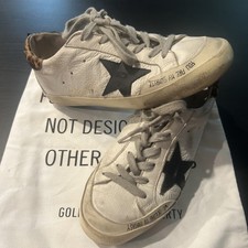 Golden Goose Superstar Pony Hair Leopard Animal Print Sneaker Women s Sz 6