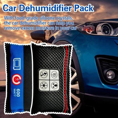 Car Dehumidifier Desiccant Dehumidifier Bag Large Dry Bag Reusable for Home Car