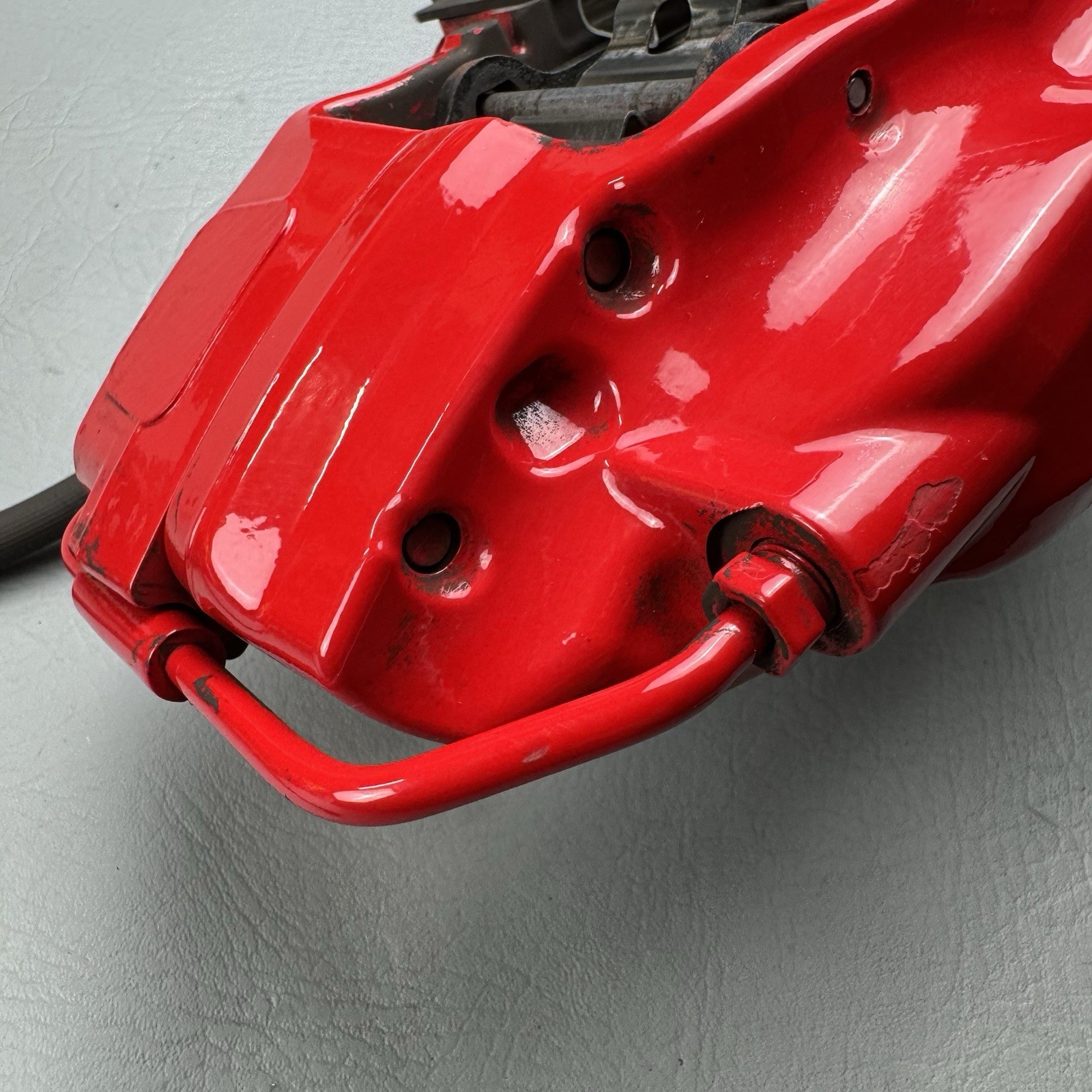 Maserati Quattroporte 2014-2017 Rear Right Brembo brake calipers with pads Set Red