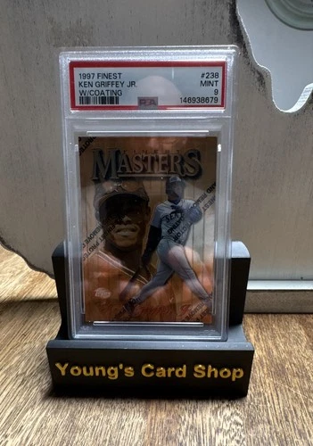 1997 Topps Finest - Common - Bronze Ken Griffey Jr #238 PSA 9