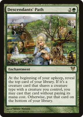 Descendants' Path #173 (LP) Avacyn Restored AVR Magic MTG