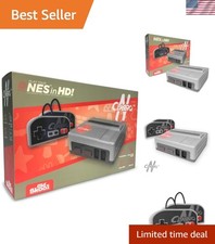 Compact CLASSIQ N HD Console with HDMI - Dual Controllers for Multiplayer Fun