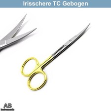 Surgical Iris Scissors TC Taxidermy Scissors Suture Removal Tissue Dissection