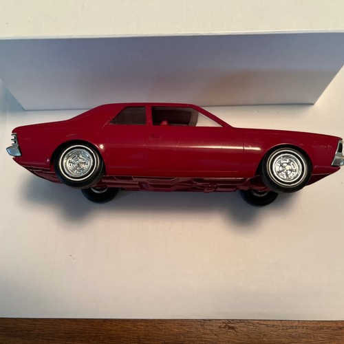 1970 AMC Hornet Plastic Promo Model By Johan 1/25 Scale  - Red W/ Box - READ - Picture 5 of 16