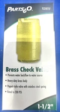 Parts2O Brass Check Valve 1-1/2" TC2507LF 200psi