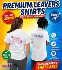 Class 2026 school leavers shirts Printed or with Glitter Leavers Shirt Year 11/6