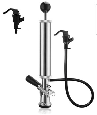 MRbrew Keg Party Pump D System/US Sankey D Coupler Keg Tap Hand Pump 1 Faucet