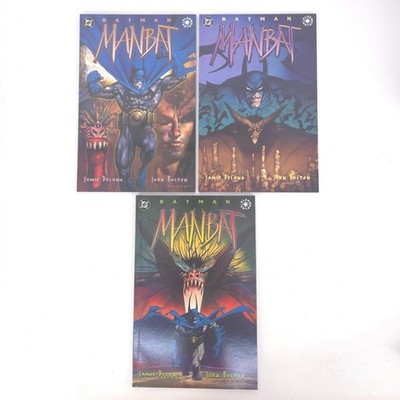 Batman Manbat 1 2 3 Complete Set 1995 Elseworlds Delano Bolton DC Comics 1990s