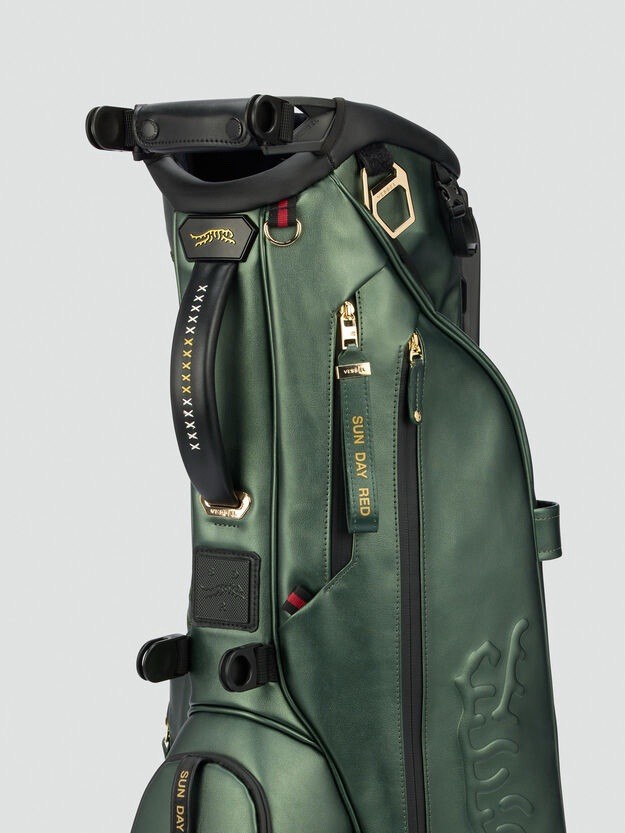 The Legend 4 Way Luxe Stand Bag Vessel/Sun Day Red LE Tiger Woods