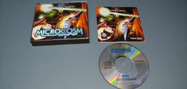 Juego Microcosm Sega Mega CD Pal French Version