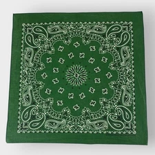 Vtg Hav a Hank Bandana 15187 | Cotton Green | USA | RHB55 | Rancher Rodeo Biker