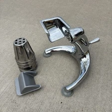 Saladmaster V Machine Manual Food Processor Grater Shredder 5 Cones Finger Guard