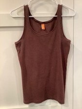 Lucy Purple Sleeveless Tank Top  Size Large L...