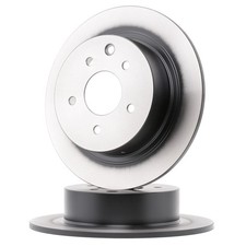 2x TRW Disque de frein Arrière pour NISSAN Qashqai / Qashqai +2 I (J10, NJ10)