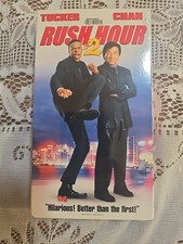 Rush Hour 2 VHS 2001 Jackie Chan Chris Tucker NEW FACTORY SEALED
