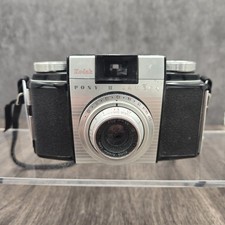 Vintage Kodak Pony II 35  mm Film Camera Untested Mid  Century